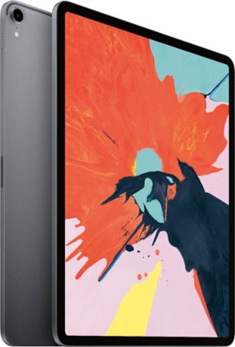 Apple - Geek Squad Certified Refurbished 12.9-Inch iPad Pro with Wi-Fi - 256GB - Space Gray
