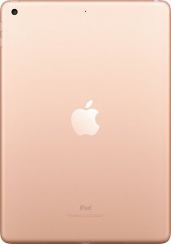 Apple - Geek Squad Certified Refurbished iPad with Wi-Fi - 128GB - Gold