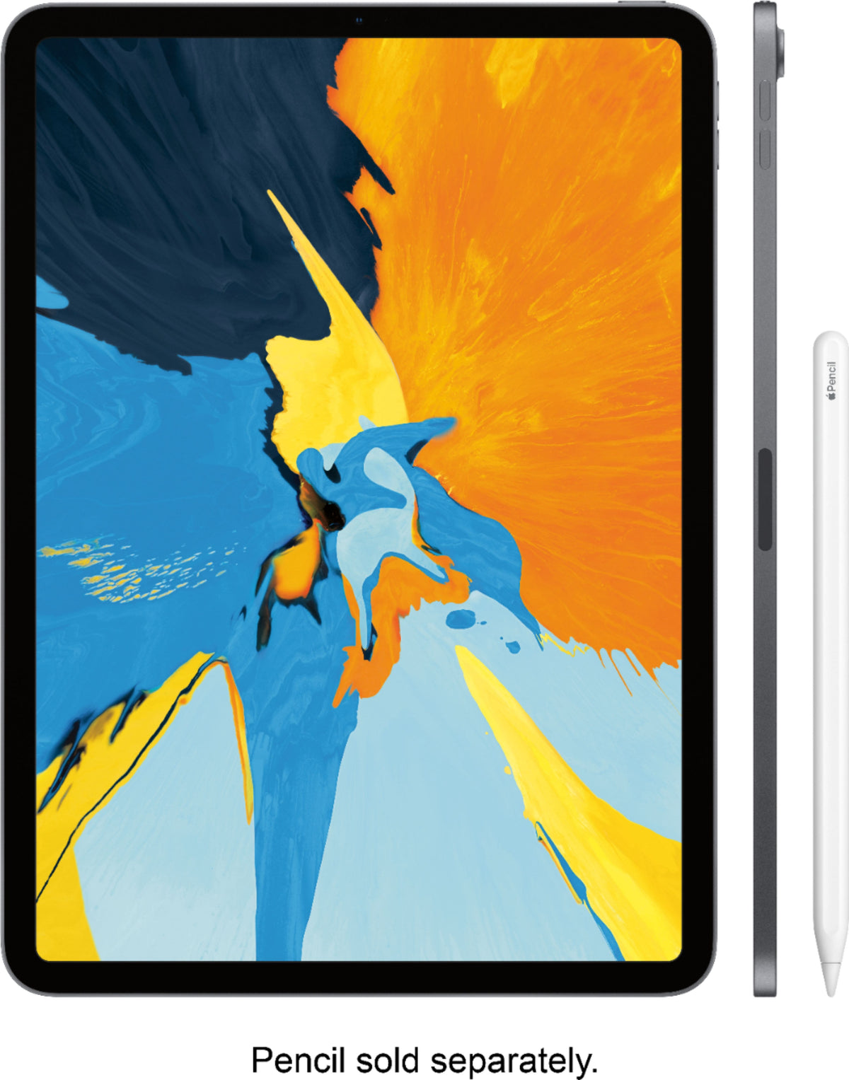 Apple - Geek Squad Certified Refurbished 11-Inch iPad Pro with Wi-Fi - 256GB - Space Gray