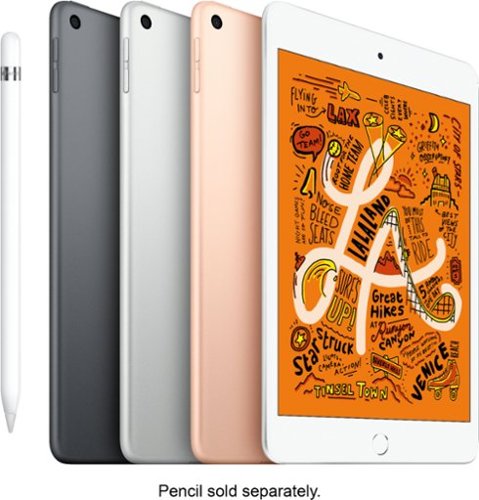 Apple - Geek Squad Certified Refurbished iPad mini with Wi-Fi - 64GB - Space Gray