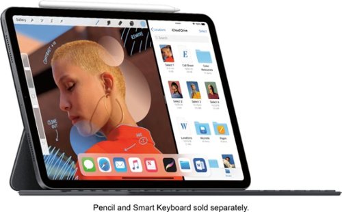Apple - Geek Squad Certified Refurbished 11-Inch iPad Pro with Wi-Fi - 512GB - Space Gray