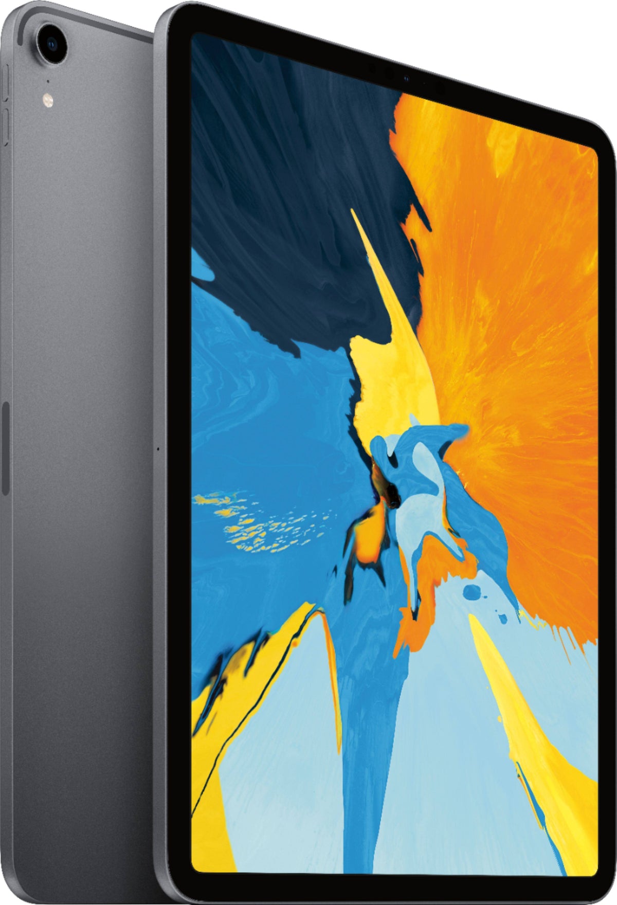 Apple - Geek Squad Certified Refurbished 11-Inch iPad Pro with Wi-Fi - 1TB - Space Gray