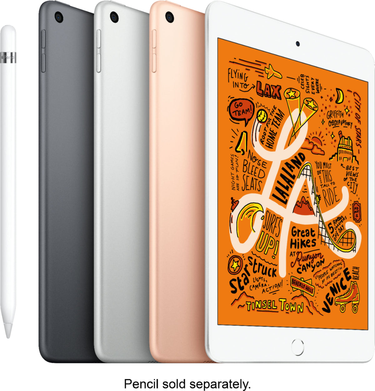 Apple - Geek Squad Certified Refurbished iPad mini with Wi-Fi - 256GB - Silver