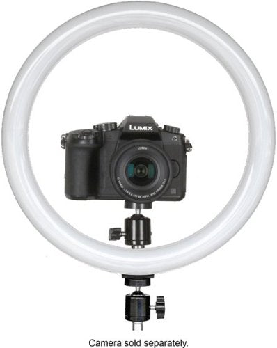 Sunpak - 12" Bicolor LED Ring Light Kit - Black