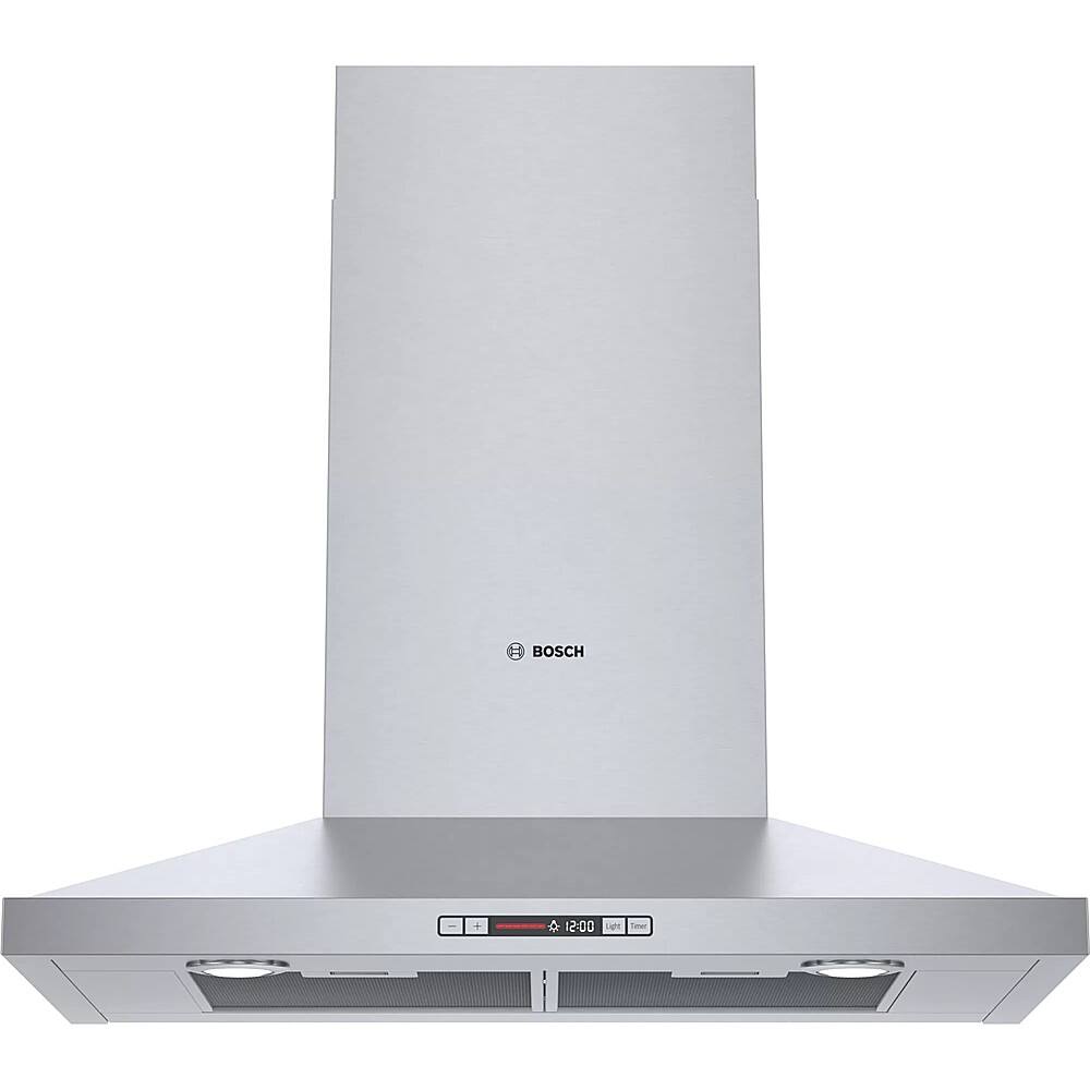Bosch 300 Series - 30 inches - Externally Vented & Recirculating - Wall Range Hood - Stainless Steel