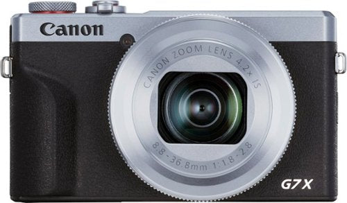 Canon - PowerShot G7 X Mark III 20.1-Megapixel Digital Camera - Silver