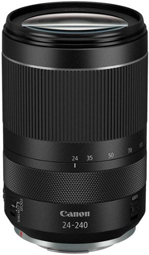 Canon - RF24-240mm F4-6.3 IS USM Standard Zoom Lens for EOS R-Series Cameras - Black
