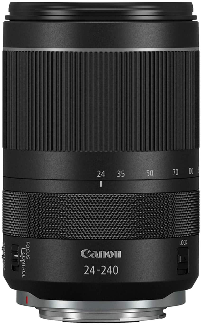 Canon - RF24-240mm F4-6.3 IS USM Standard Zoom Lens for EOS R-Series Cameras - Black