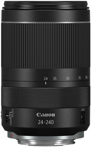 Canon - RF24-240mm F4-6.3 IS USM Standard Zoom Lens for EOS R-Series Cameras - Black