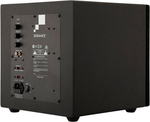 Sonance - MS10SUB - Mag Series 10" 275W Powered Cabinet Subwoofer (Each) - Black