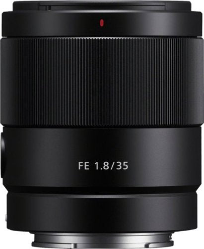 Sony - 35mm f/1.8 FE Wide-Angle Lens for Select E-Mount Cameras - Black