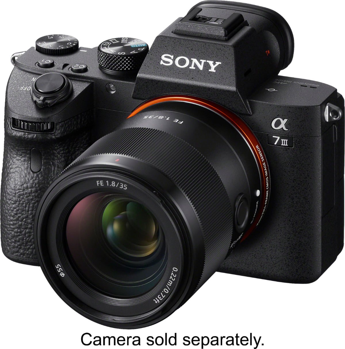 Sony - 35mm f/1.8 FE Wide-Angle Lens for Select E-Mount Cameras - Black
