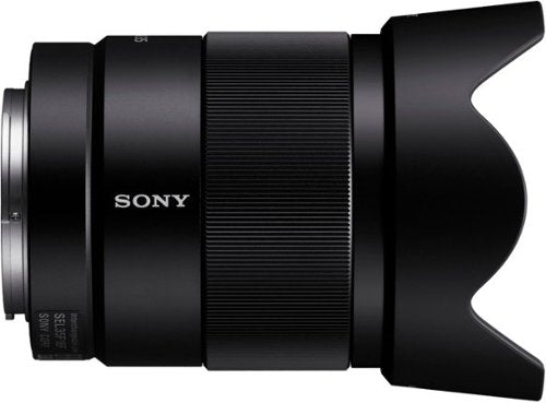 Sony - 35mm f/1.8 FE Wide-Angle Lens for Select E-Mount Cameras - Black