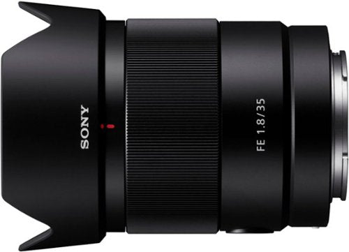 Sony - 35mm f/1.8 FE Wide-Angle Lens for Select E-Mount Cameras - Black