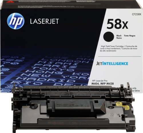 HP - 58X High-Yield Toner Cartridge - Black