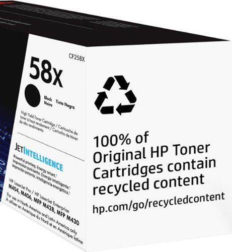 HP - 58X High-Yield Toner Cartridge - Black