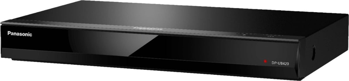 Panasonic - Streaming 4K Ultra HD Hi-Res Audio DVD/CD/3D Wi-Fi Built-In Blu-Ray Player, DP-UB420-K - Black