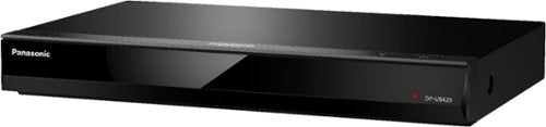Panasonic - Streaming 4K Ultra HD Hi-Res Audio DVD/CD/3D Wi-Fi Built-In Blu-Ray Player, DP-UB420-K - Black