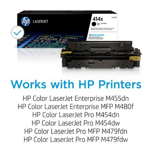 HP - 414X High-Yield Toner Cartridge - Black