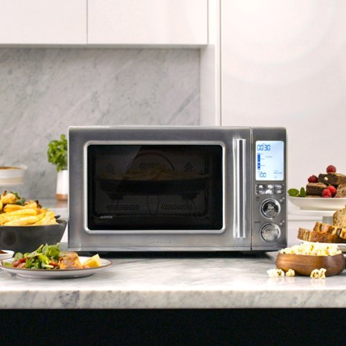 Breville - the Combi Wave 3 in 1 1.1 Cu. Ft. Convection Microwave - Brushed Stainless Steel