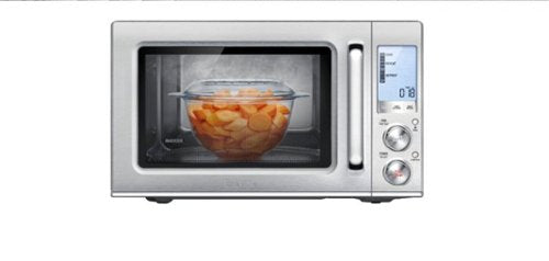 Breville - the Smooth Wave 1.2 Cu. Ft. Microwave - Stainless Steel