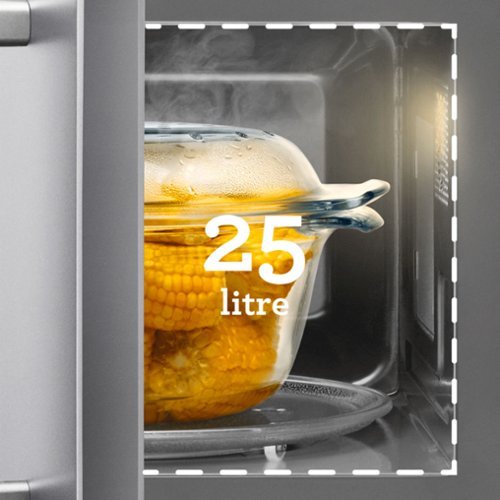 Breville - the Compact Wave Soft Close 0.9 Cu. Ft. Microwave - Silver
