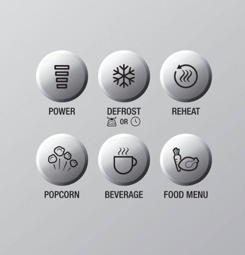 Breville - the Compact Wave Soft Close 0.9 Cu. Ft. Microwave - Silver