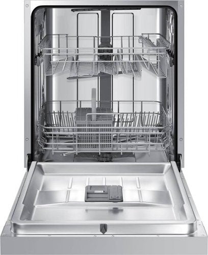 Samsung - 24" Front Control Built-In Stainless Steel Tub Dishwasher, ADA Compliant, 52 dBA - Stainless Steel