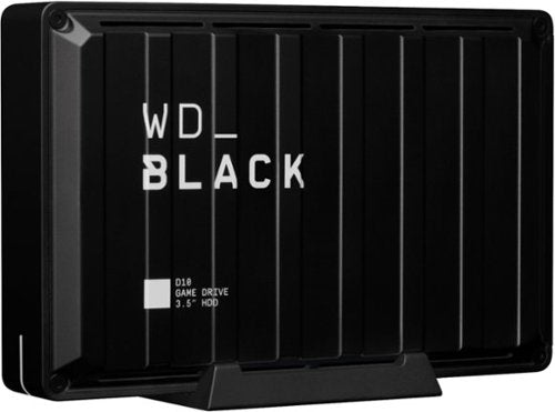 WD - D10 8TB External USB 3.2 Gen 1 Portable Hard Drive - Black