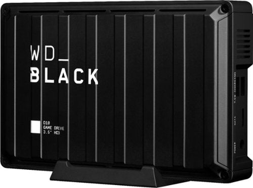WD - D10 8TB External USB 3.2 Gen 1 Portable Hard Drive - Black