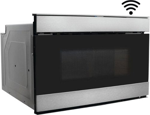 Sharp - 1.2 Cu. Ft. Microwave Drawer Works with Alexa and Easy Wave Open - Stainless Steel