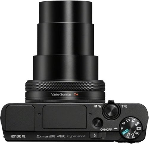 Sony - Cyber-shot RX100 VII 20.1-Megapixel Digital Camera - Black