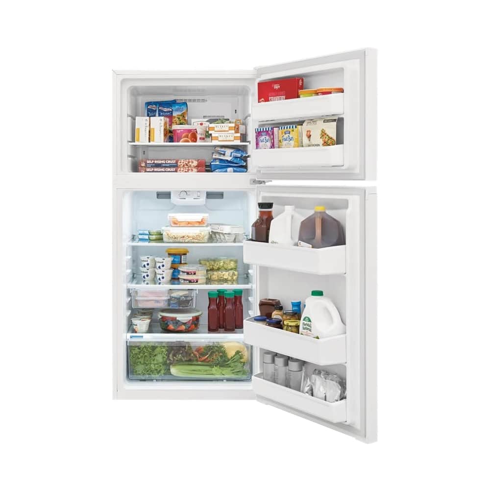 Frigidaire - 30 in. Wide 13.9 Cu. Ft. Top-Freezer Refrigerator - White