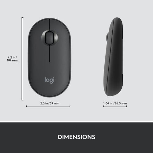 Logitech - MK470 Full-size Wireless Scissor Keyboard and Mouse Bundle for Windows with Quiet clicks - Black/Gray