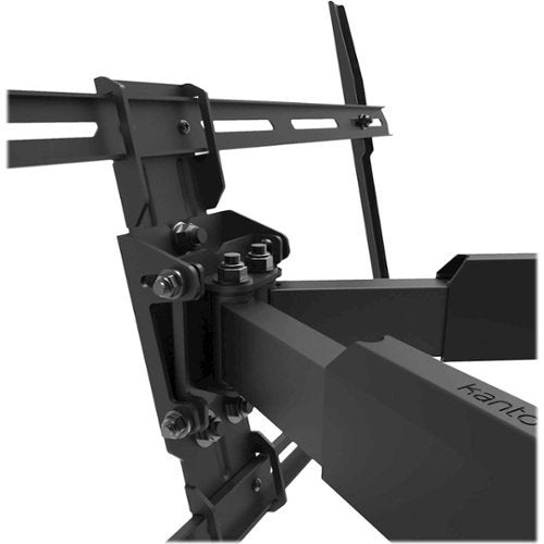 Kanto - Full-Motion TV Wall Mount for Most 40" - 90" TVs - Extends 28" - Black