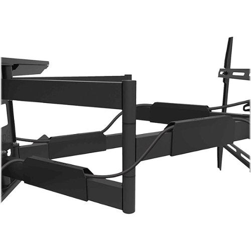 Kanto - Full-Motion TV Wall Mount for Most 40" - 90" TVs - Extends 28" - Black