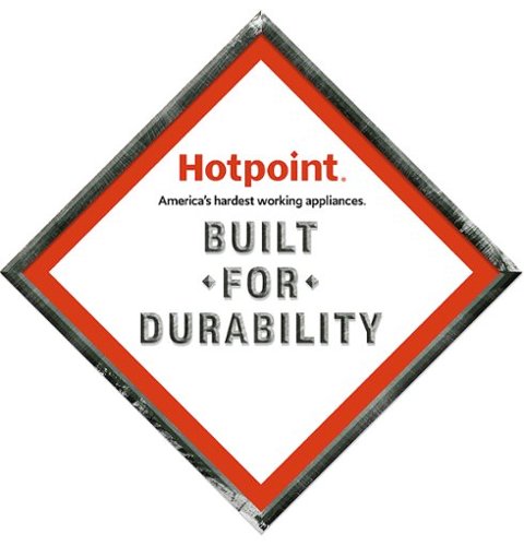 Hotpoint - 28 in. Wide 15.6 Cu. Ft. Top-Freezer Refrigerator with LED Interior Lighting - White
