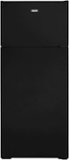 Hotpoint - 28 in. Wide 17.5 Cu. Ft. Top-Freezer Refrigerator with LED Interior Lighting - Black