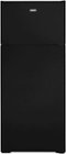 Hotpoint - 28 in. Wide 17.5 Cu. Ft. Top-Freezer Refrigerator with LED Interior Lighting - Black