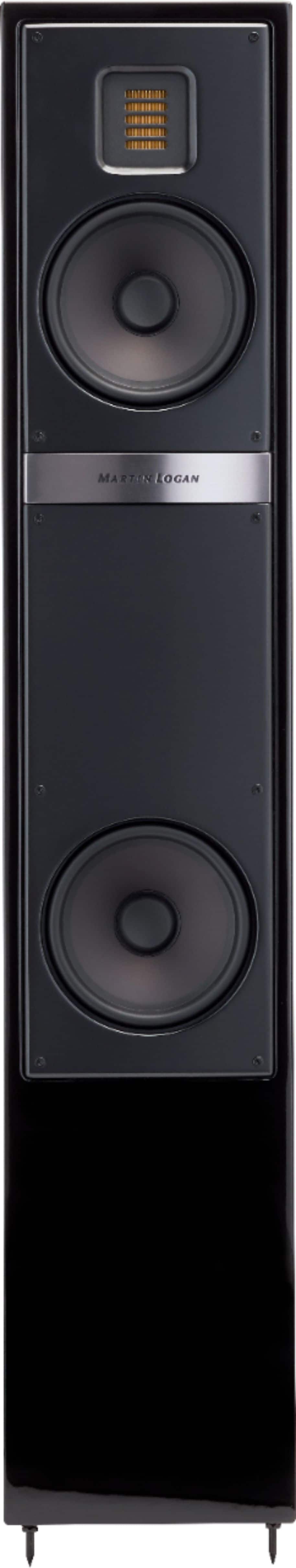 MartinLogan - Motion Dual 5-1/2" Passive 2.5-Way Floor Speaker (Each) - Gloss Black