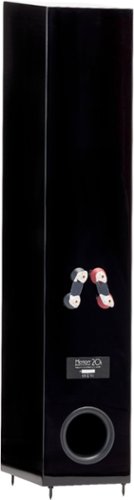 MartinLogan - Motion Dual 5-1/2" Passive 2.5-Way Floor Speaker (Each) - Gloss Black