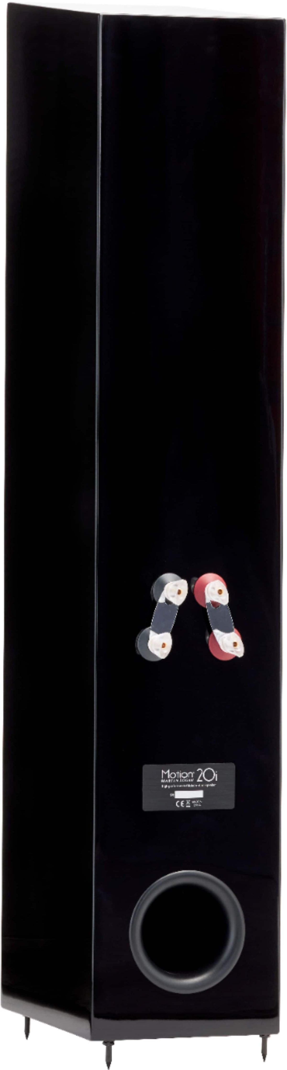 MartinLogan - Motion Dual 5-1/2" Passive 2.5-Way Floor Speaker (Each) - Gloss Black