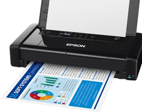 Epson - WorkForce WF-110 Wireless Inkjet Printer - Black