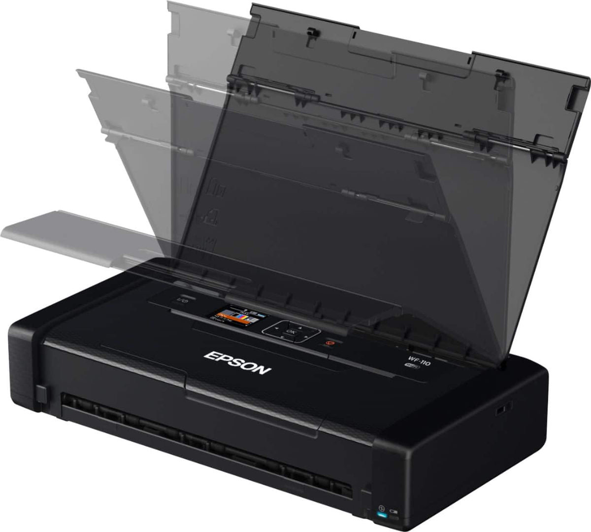 Epson - WorkForce WF-110 Wireless Inkjet Printer - Black