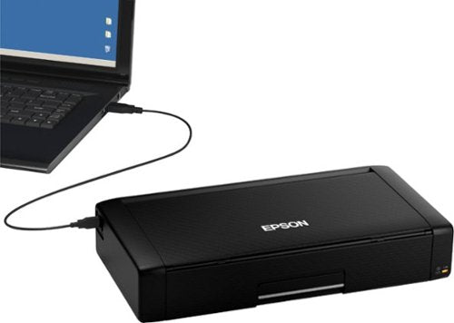 Epson - WorkForce WF-110 Wireless Inkjet Printer - Black