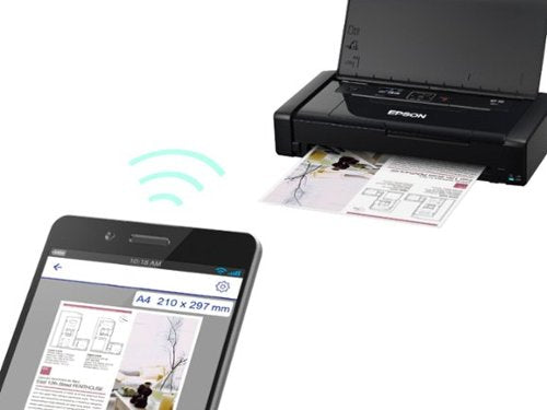 Epson - WorkForce WF-110 Wireless Inkjet Printer - Black