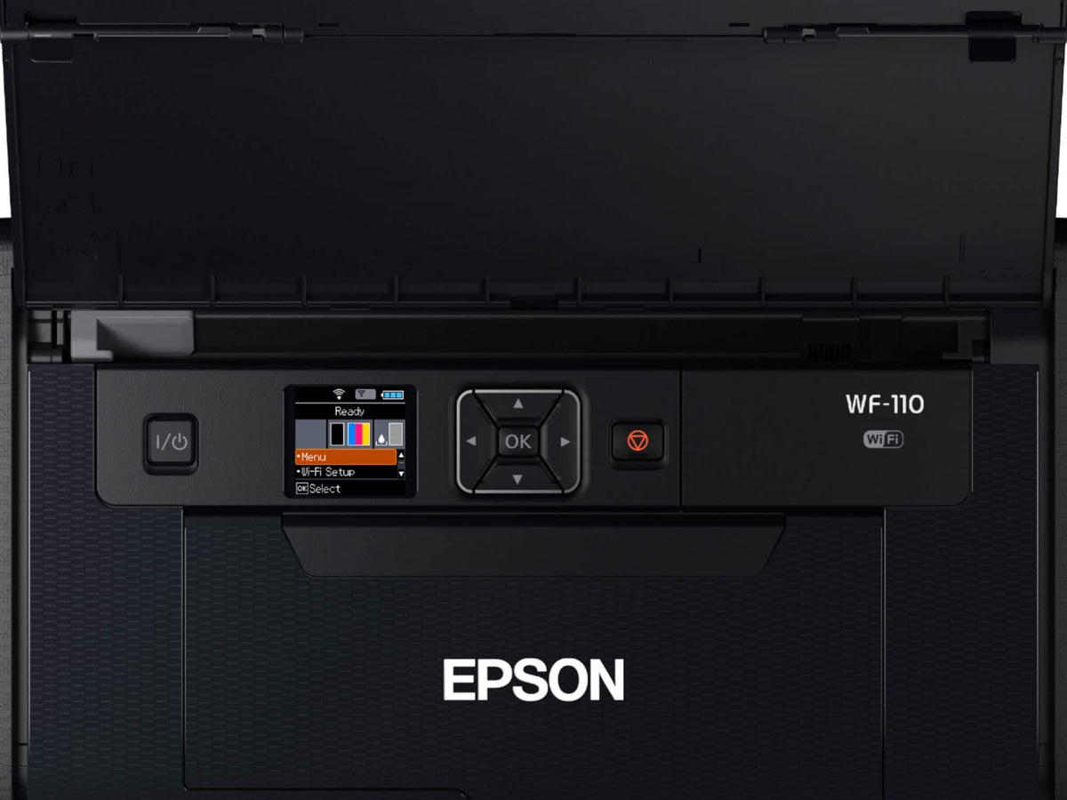 Epson - WorkForce WF-110 Wireless Inkjet Printer - Black
