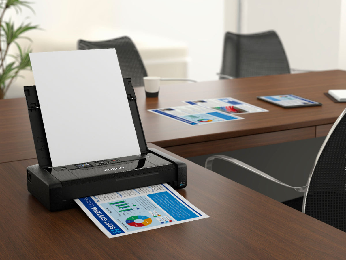 Epson - WorkForce WF-110 Wireless Inkjet Printer - Black