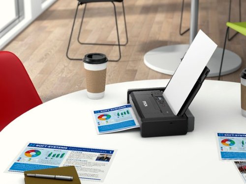 Epson - WorkForce WF-110 Wireless Inkjet Printer - Black