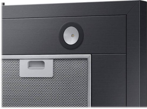 Samsung - 30 inches - Externally Vented & Recirculating - Wall Range Hood - Black Stainless Steel
